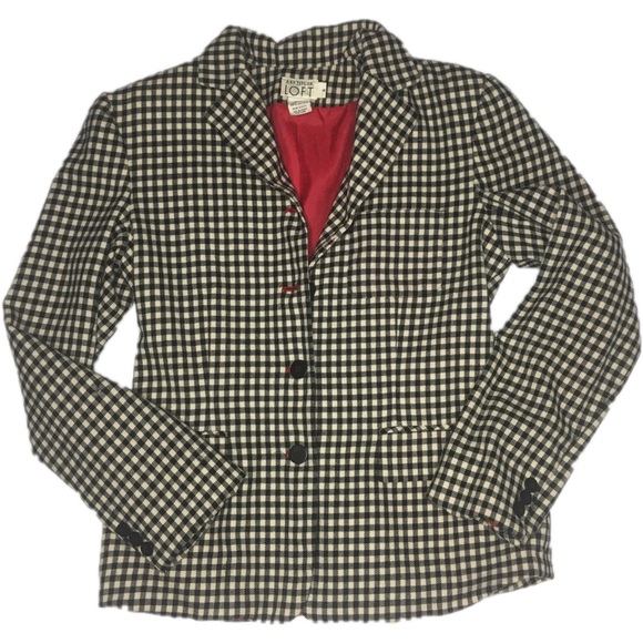 Ann Taylor Jackets & Blazers - 🔥 VINTAGE Size 6 Houndstooth Blazer